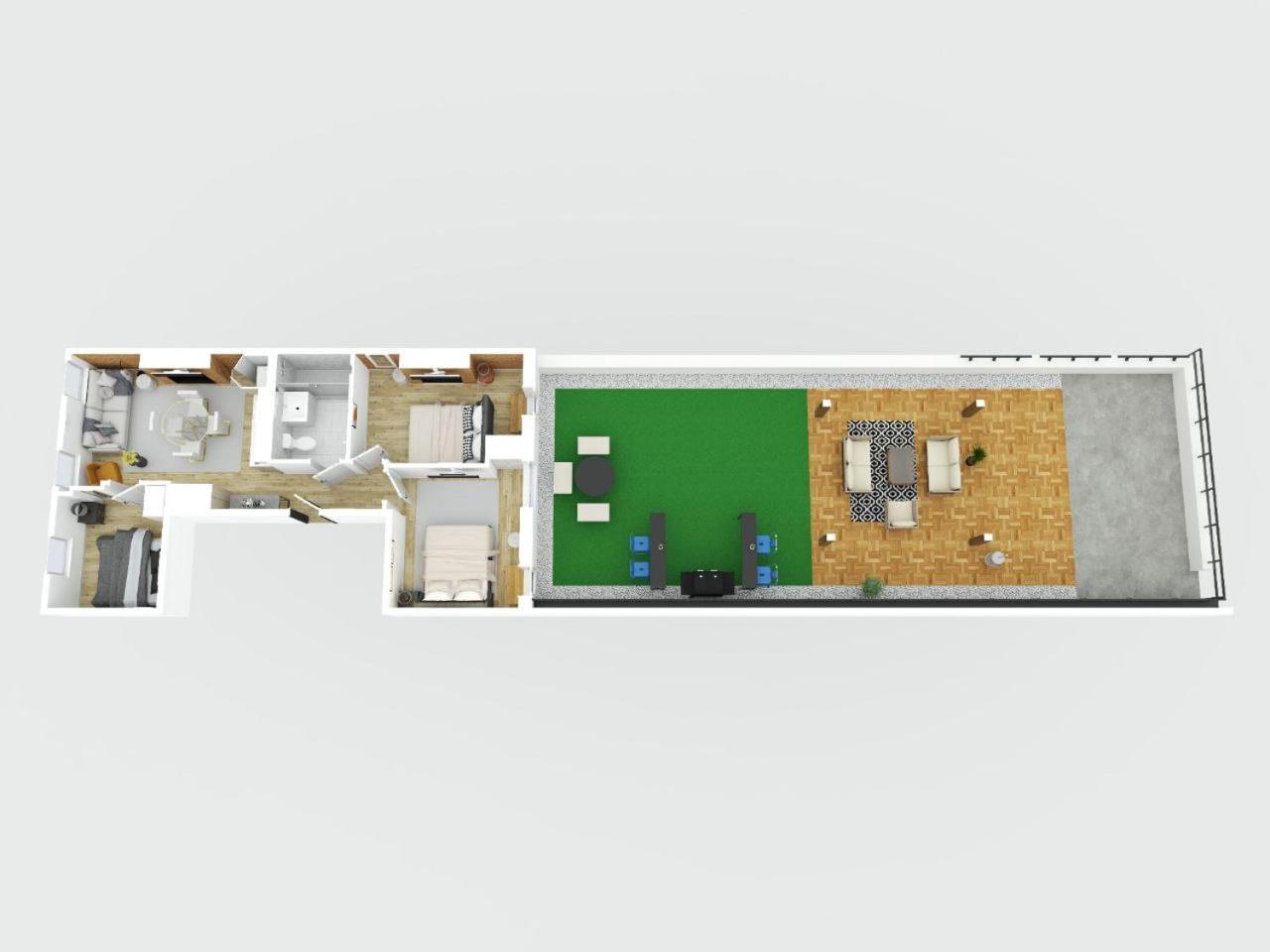 Apartment Modern 3bd Rose Hills Manhattan Terrace Space New York