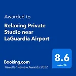 Relaxing Private Studio Near Laguardia Airport