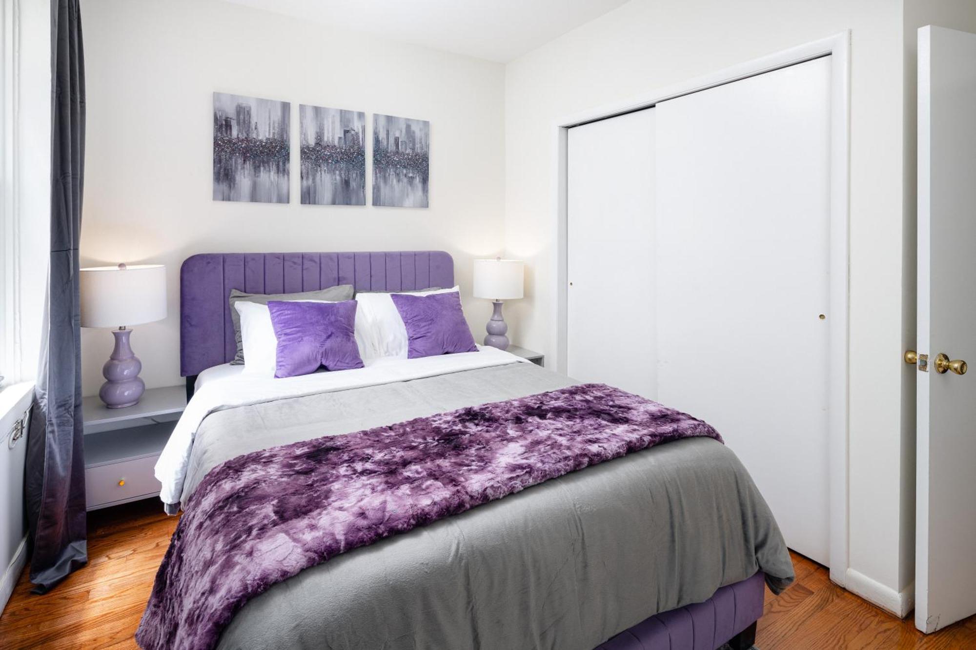 Purple Paradise Nomad 3bd Near Nyc Attractions *