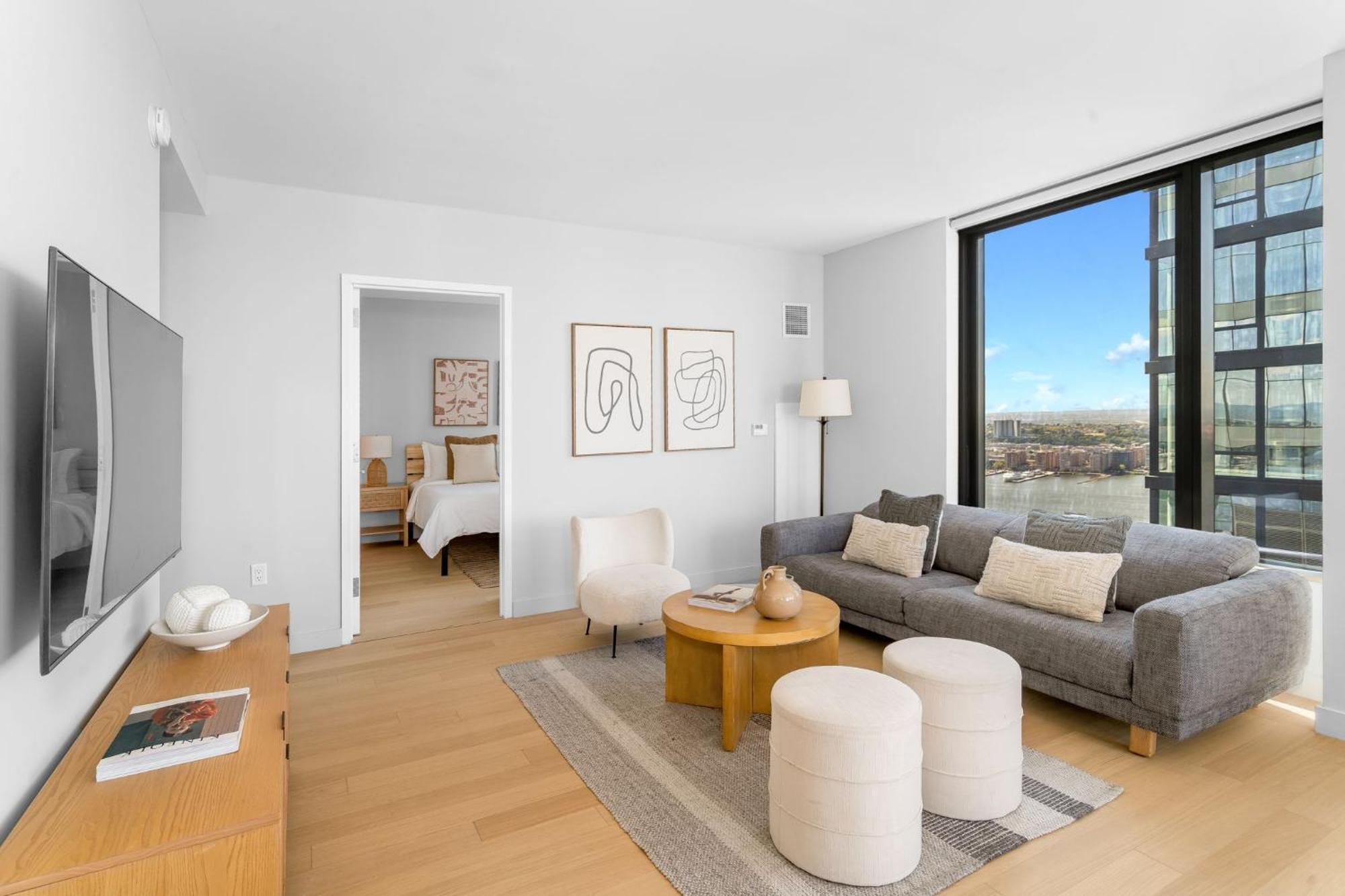 Modern Stylish 2br 2ba In Hudson Yard Apartment *