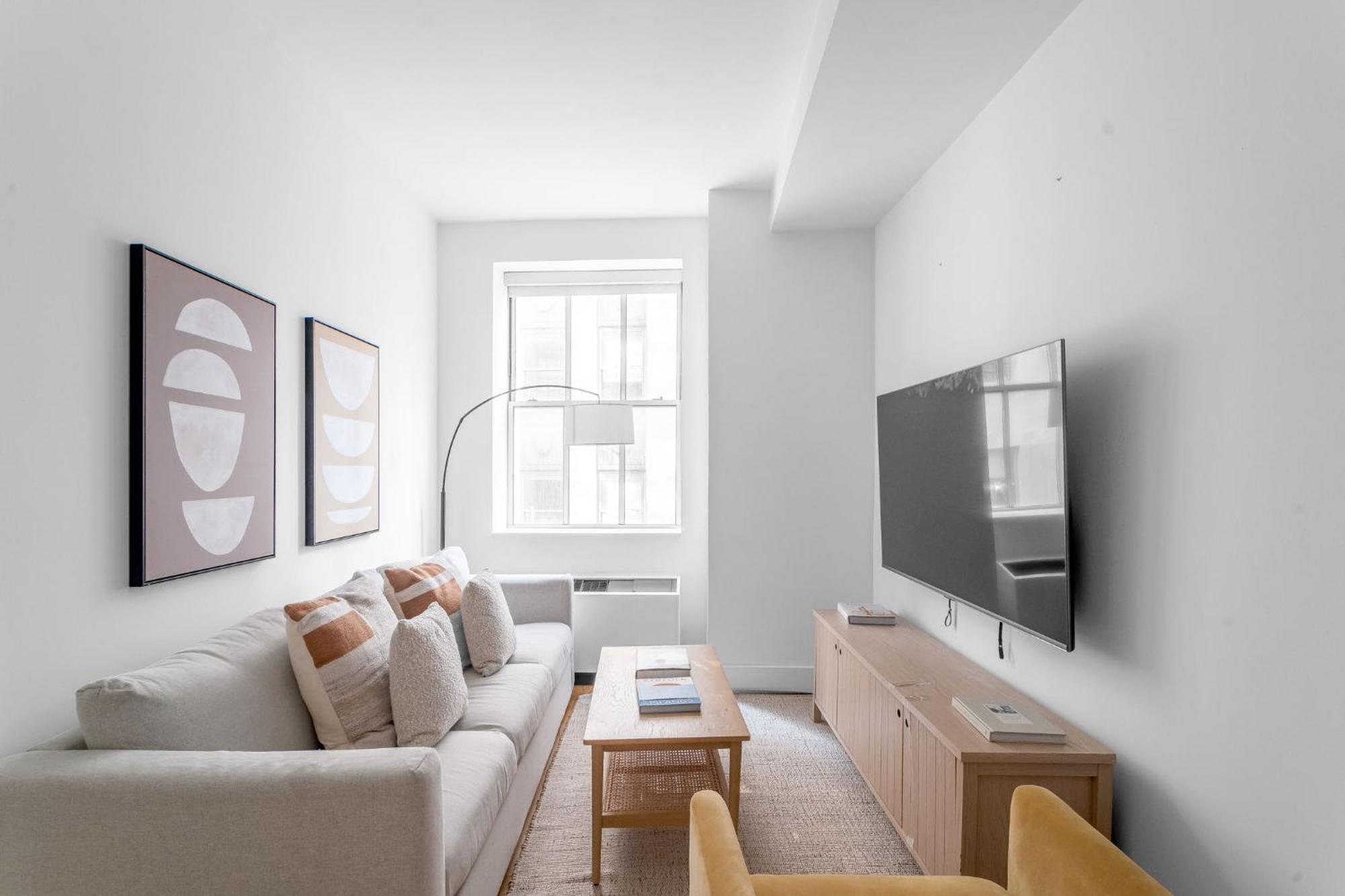 Luxury 2br 1bath Financial District Escape Near Street Apartment New York