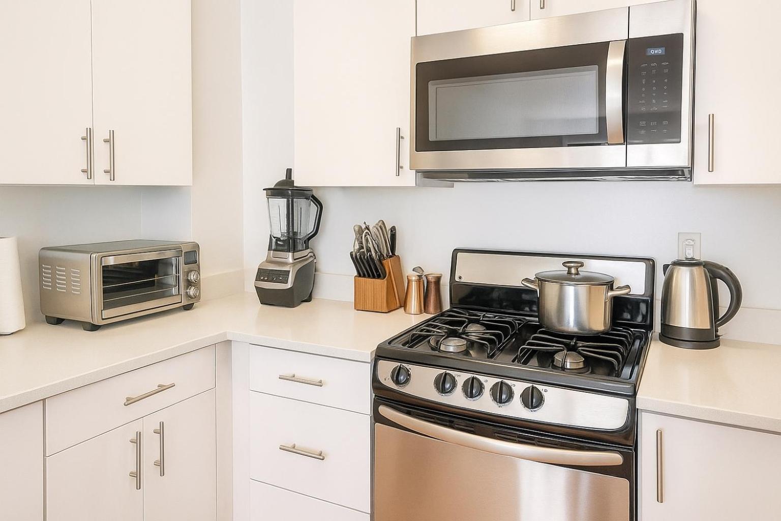 Modern Studio With Private Bathroom And Kitchen Apartment New York